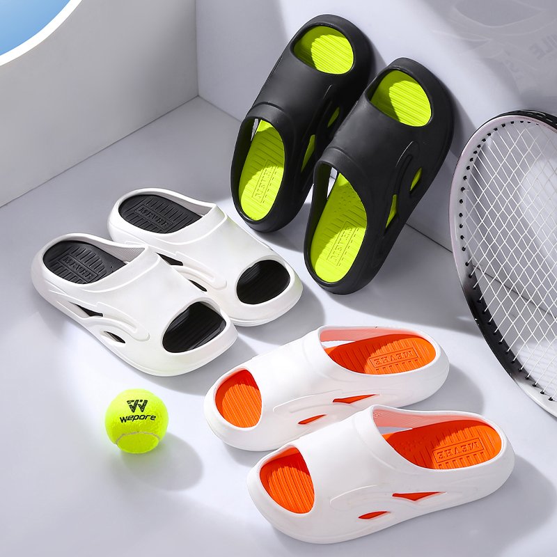 Summer Beach Male Slides Adult Home Slides Slippers Outdoor Luxury Sandals Custom Sport Shoes