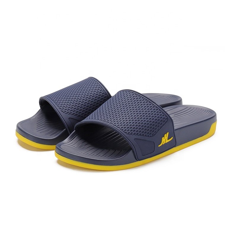 Henghao Custom Slides Slippers Sports Slippers Arch Support Hand Custom Color Option Multi-Colored Soft Sports Slippers For Men