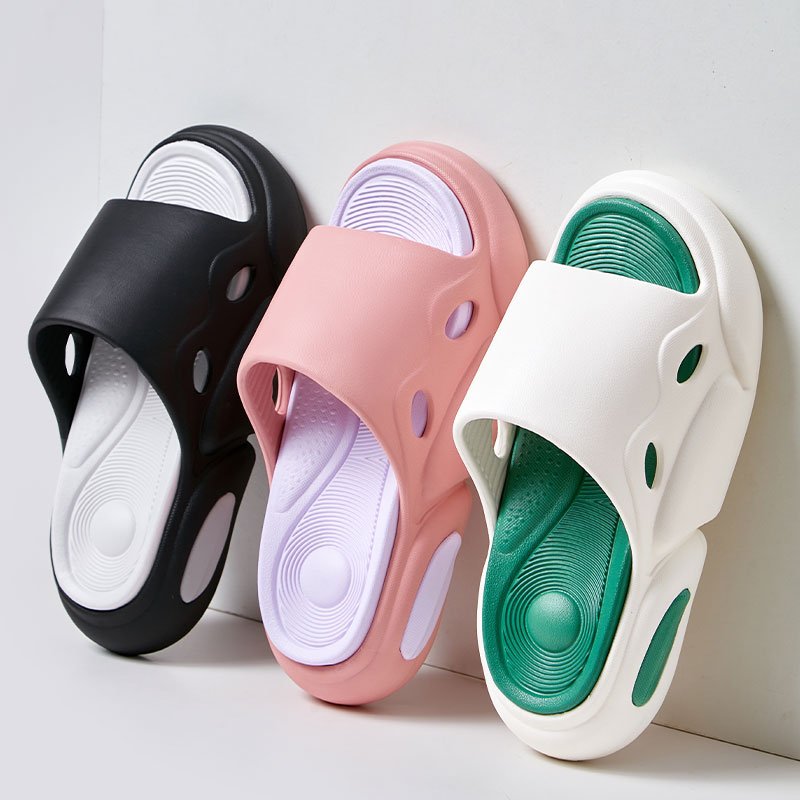 Women's New Styles High Quality Comfortable Double Sole Thick Bottom EVA Beach Slippers Rubber Sandals for Outdoor Use Summer