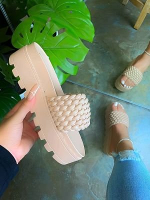 New Design Big Size Platform Slippers Women Slides Sandal Summer Slides Slippers Women