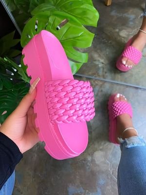 New Design Big Size Platform Slippers Women Slides Sandal Summer Slides Slippers Women