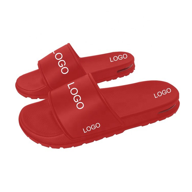2024 summer Fast Shipping Air Cushion Slides orange slides Women Men Logo Custom Slide Slippers American slippers
