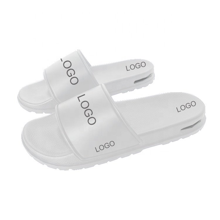 2024 summer Fast Shipping Air Cushion Slides orange slides Women Men Logo Custom Slide Slippers American slippers