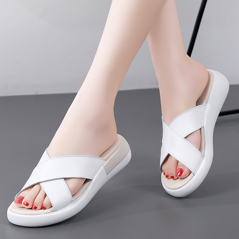 Women's Flat Flip-Flops Sandals Slides Slippers Shoes