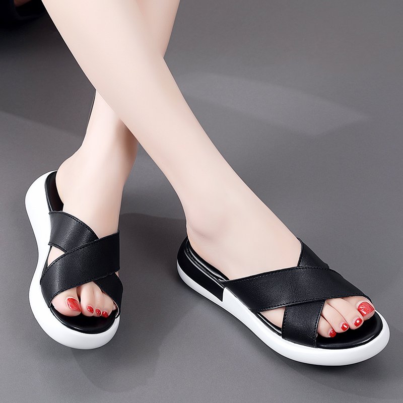 Women's Flat Flip-Flops Sandals Slides Slippers Shoes