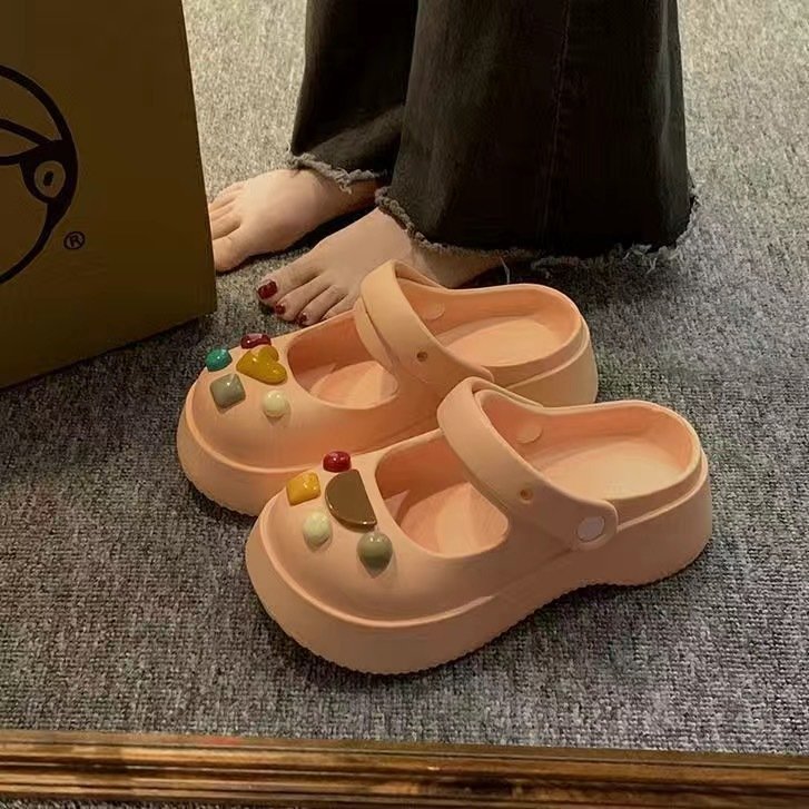 Casual Footwear Summer Eva Breathable Beach Shoes Slides Slipper Cute Creative Outdoor Garden Shoes