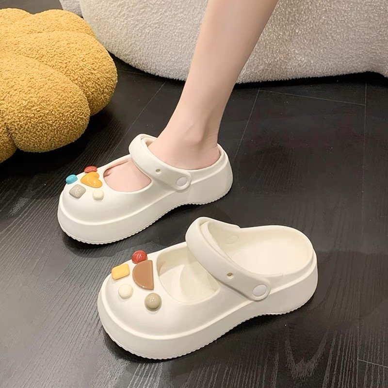 Casual Footwear Summer Eva Breathable Beach Shoes Slides Slipper Cute Creative Outdoor Garden Shoes