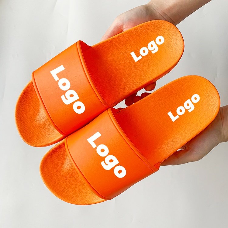 High Quality Summer Custom Logo Slipper Slide Custom Logo Sandals Home Slipper PVC Slide Slippers for Women