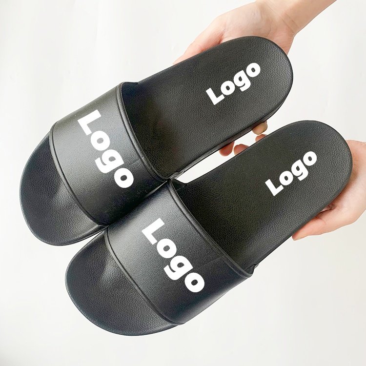 High Quality Summer Custom Logo Slipper Slide Custom Logo Sandals Home Slipper PVC Slide Slippers for Women
