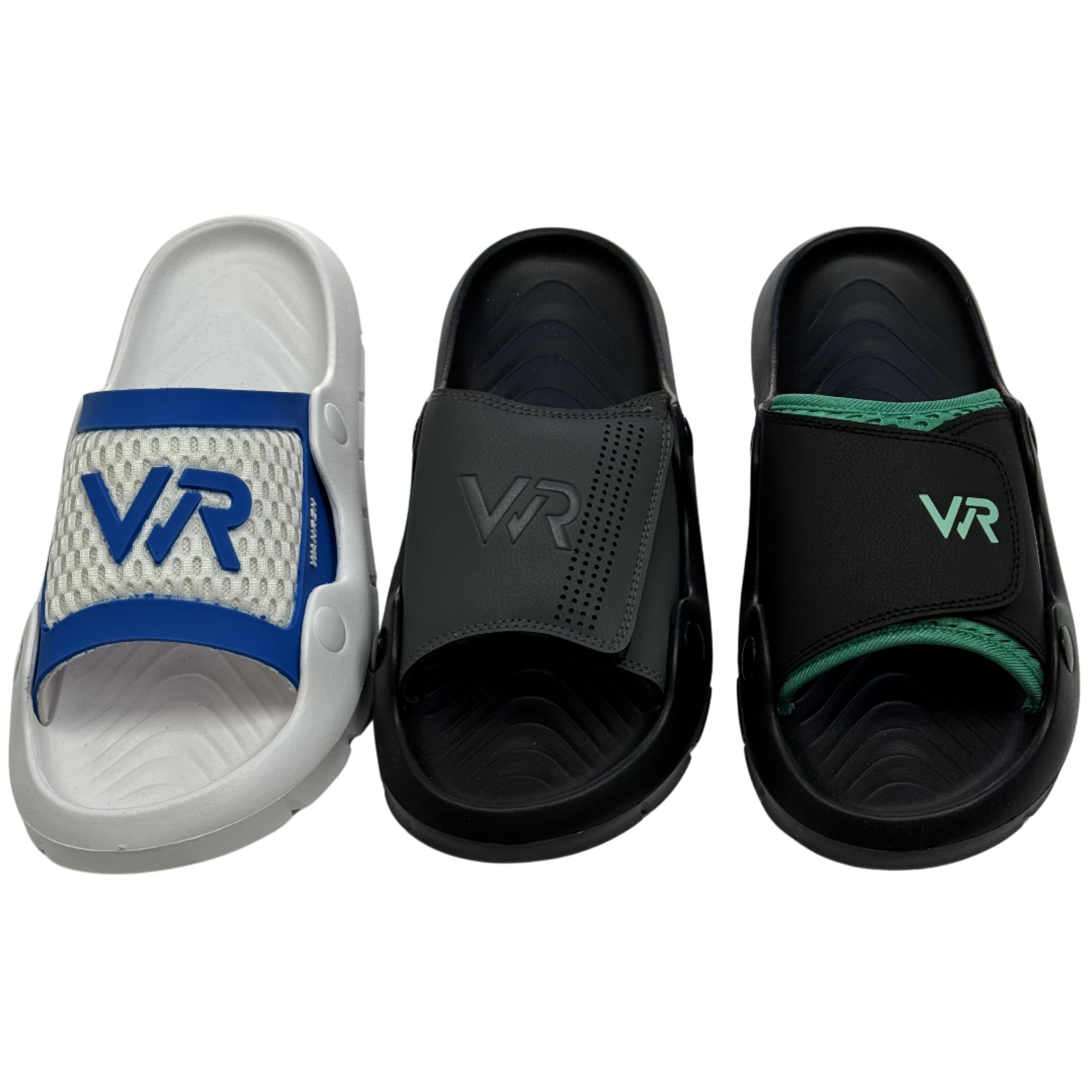 Bosirui Customized Upper Slippers Man Fashion Sports Sandals Slides Rubber Slides Slippers for Men EVA Cotton Fabric CN;FUJ