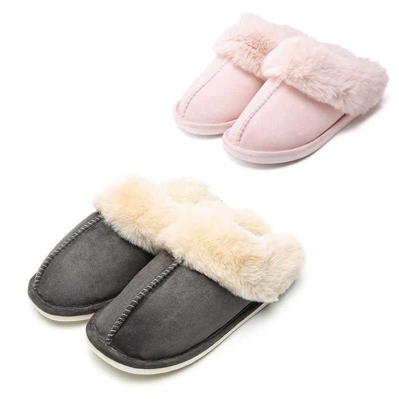 Free sample wholesale custom fur slides women winter slippers shoes indoor sheepskin home ladies slippers