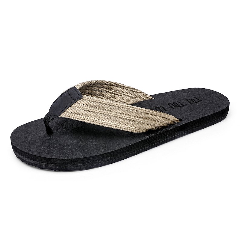2024 New Design Summer Slide Slipper Sandals Anti-Slip Open Toe Flip-Flops Shoes for Men Printed Beach Use