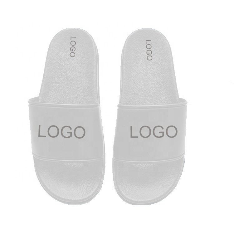 Factory Air Cushion Red Slipper Pvc Mens Custom Logo Slides Slipper Manufacturer Bubble Women Designer Sport Slippers With Logo