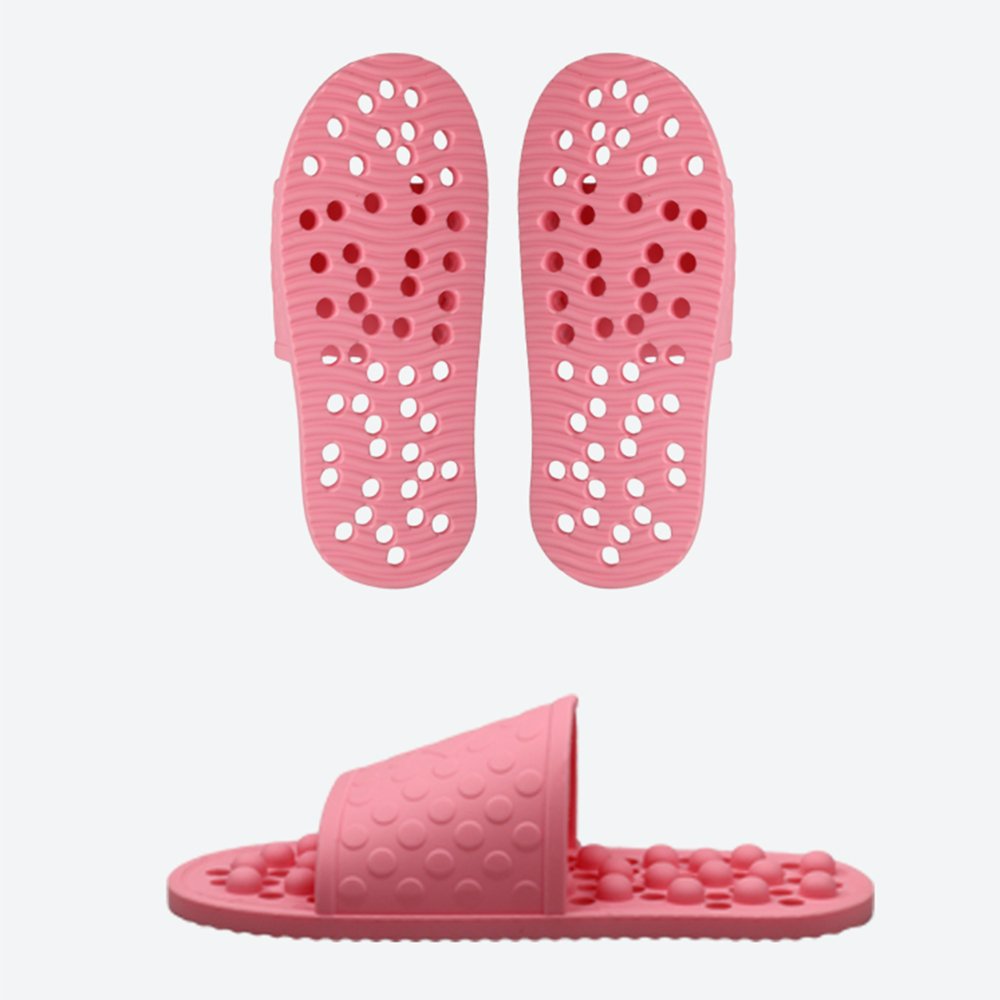 Factory New Indoor Durable Massage Slide Sandals Non-slippery Foot Massage Silicone Slipper for Adult