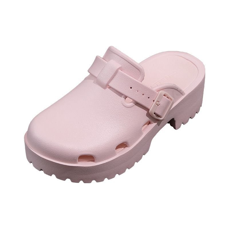 New Summer Women Non-Slip Beach Sandals High Sole EVA Anti-Odor Silent Slides Slippers
