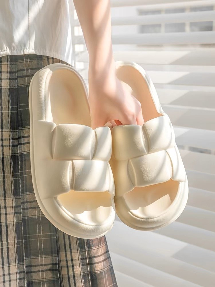 Advanced Feeling 2024 Summer New Women's EVA Slides Slippers Indoor Home Thick Bottom Non-Slip Sandals External Wear Comfort