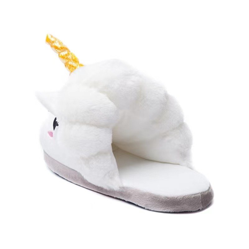 Dropshipping Winter new home women slides,warm fluffy sexy slipper,Unicorn sneaker slippers