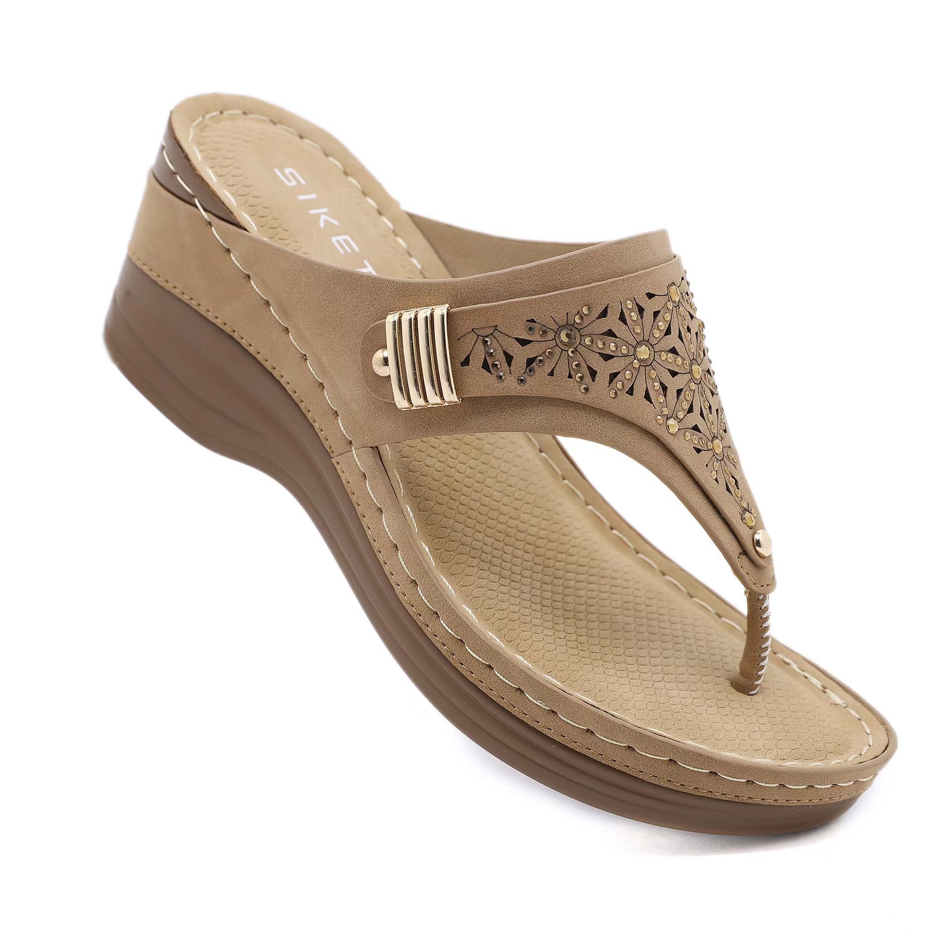 Summer Orthopedic Sandals Women Slippers Home Shoes Casual Female Slides Flip Flop For Chausson Femme Plus Size Flat Outdoor