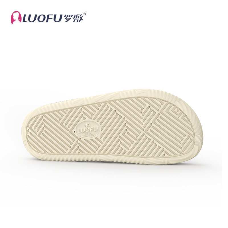 LUOFU lady new slippers four seasons indoor home bathroom anti-slip wear women's couple eva sandals and slippers flipflops