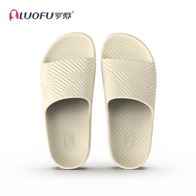 LUOFU lady new slippers four seasons indoor home bathroom anti-slip wear women's couple eva sandals and slippers flipflops