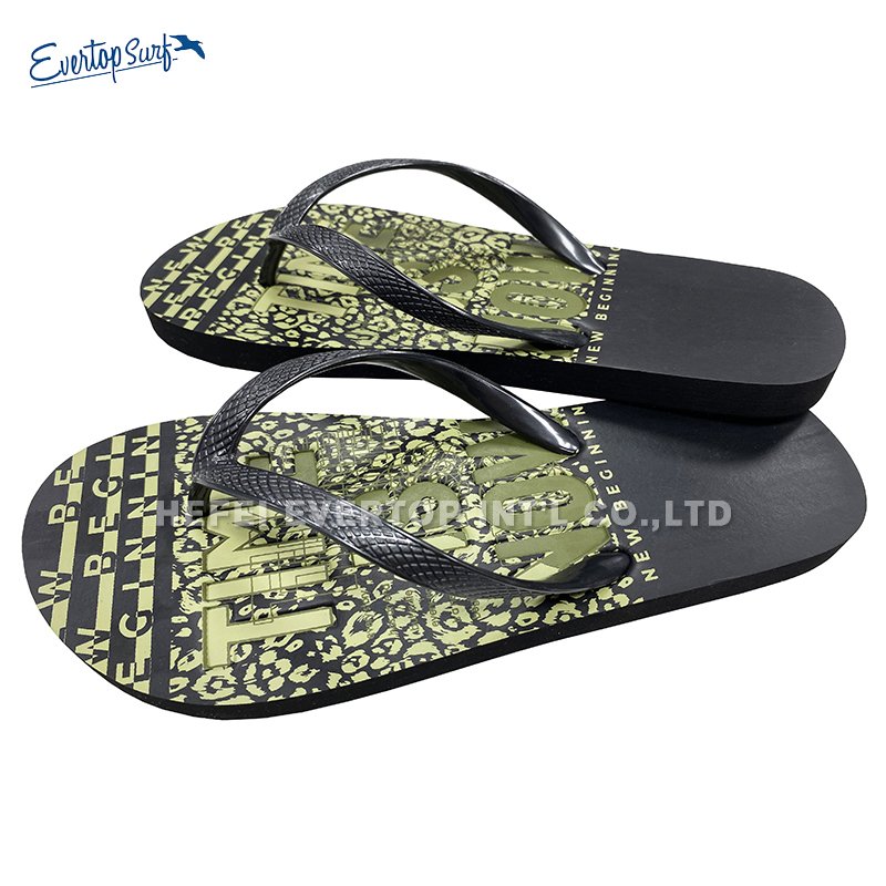 New arrival ladies slide slippers customized logo anti slip casual flip flop slipper