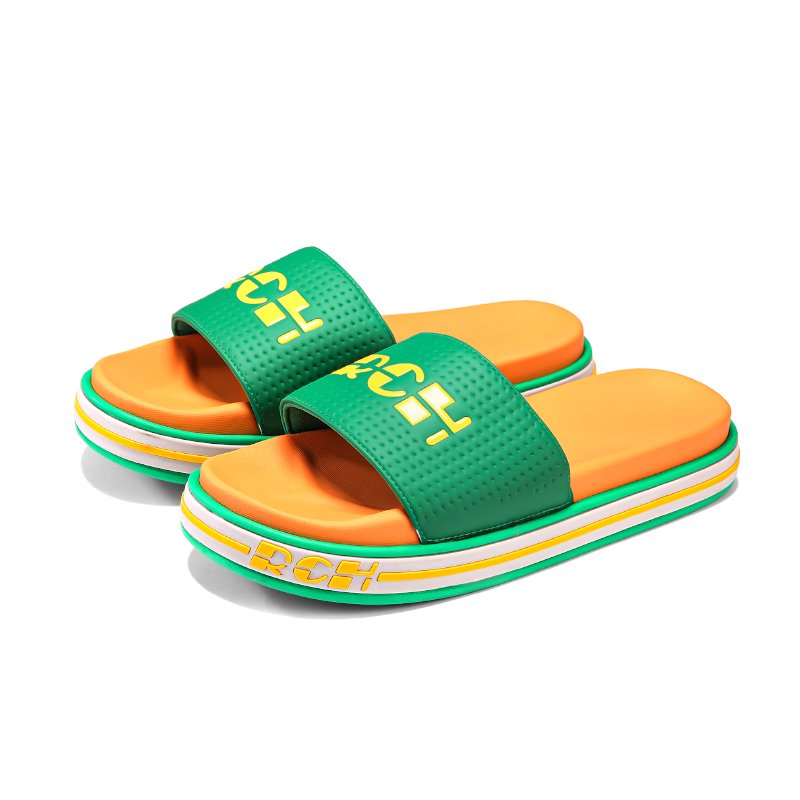 High Quality Men Home Slides Slippers Logo Custom Indoor House Sandals Slippers Anti-slip Thick Pillow Slippers For Man