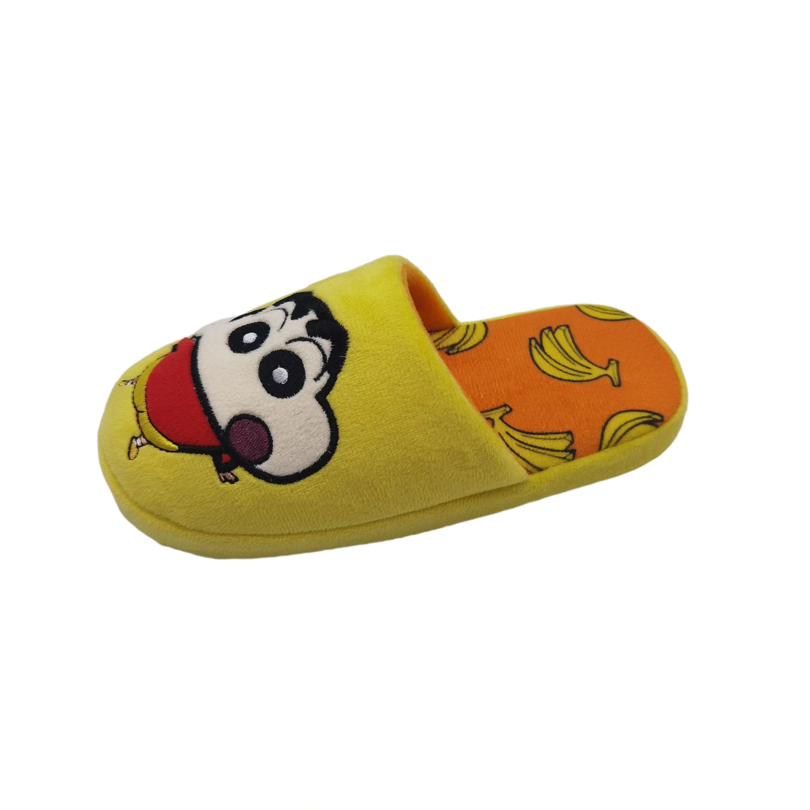 OEM customized child wear House indoor guest animal shaped slippers Unisex fuzzy Animal Bear indoor Slippers for children