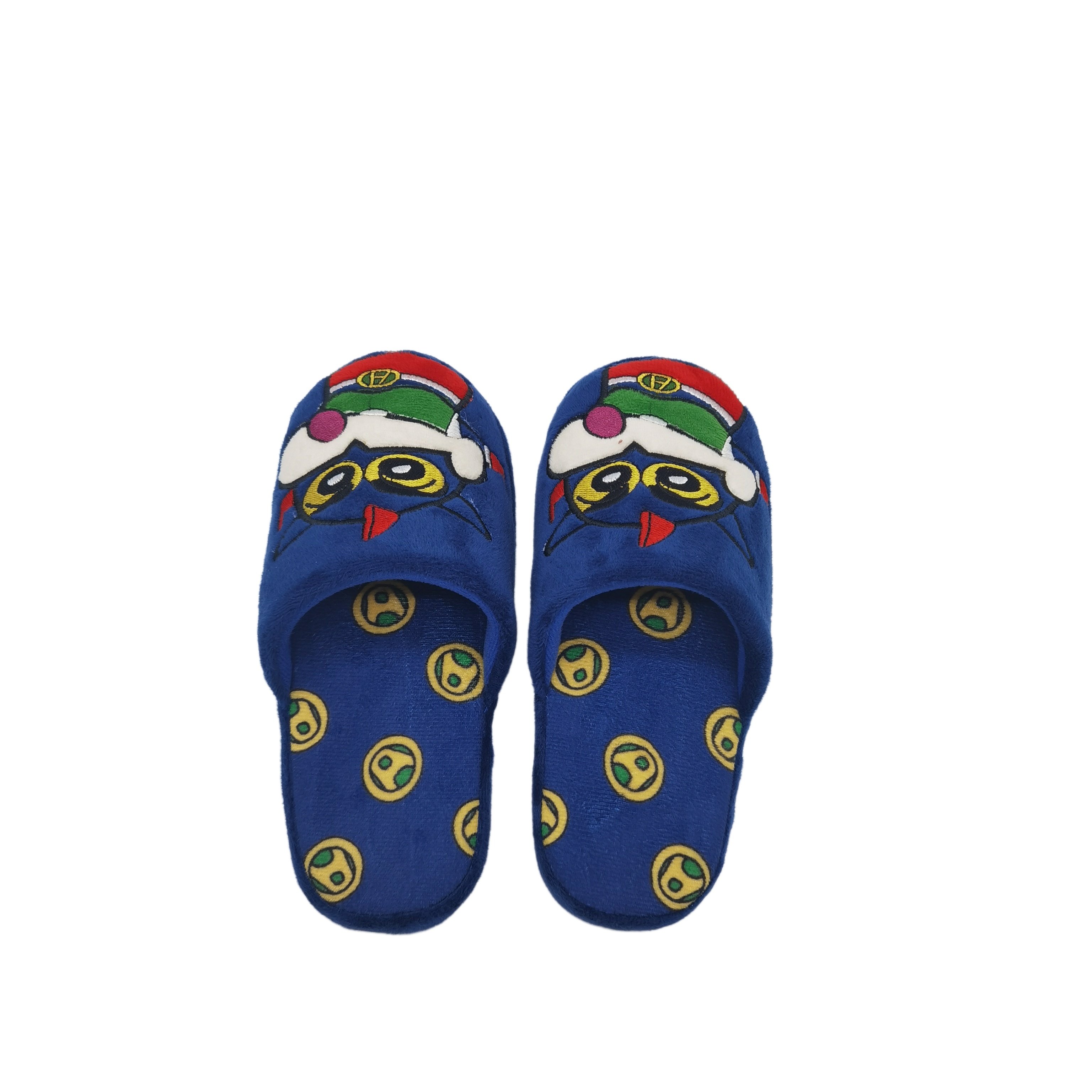 OEM customized child wear House indoor guest animal shaped slippers Unisex fuzzy Animal Bear indoor Slippers for children