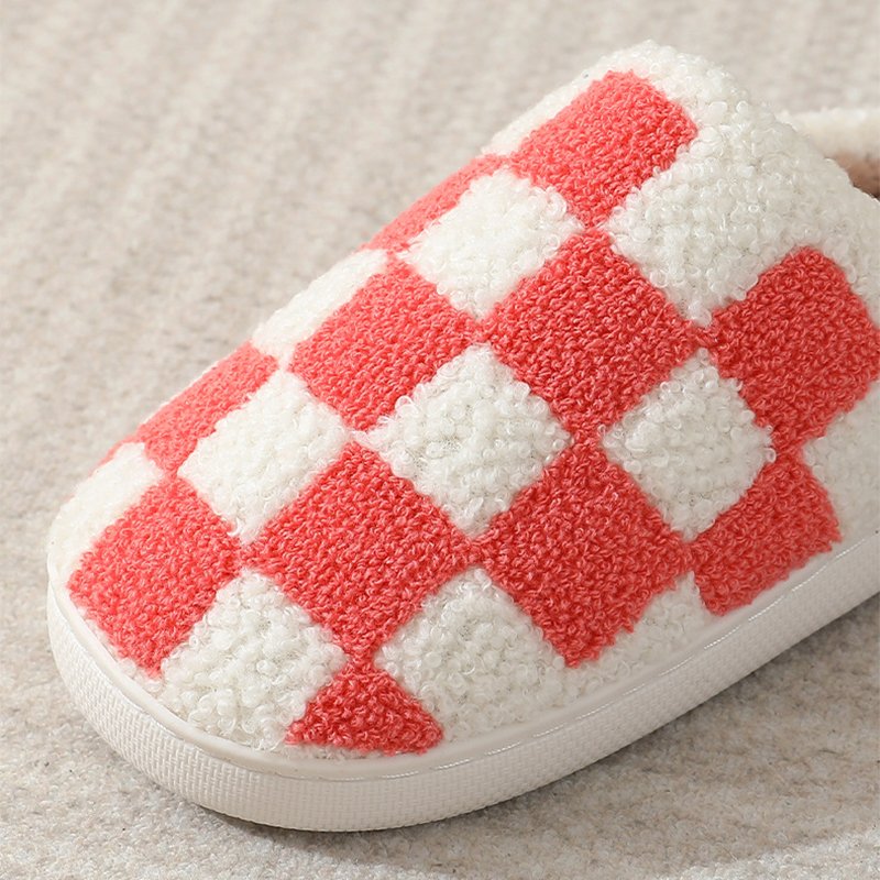 Hot Sale Stock Fashion Custom Logo Cute Plain Patterns Slippers Slides Ladies Winter Indoor Outdoor Warm Fur House Slippers
