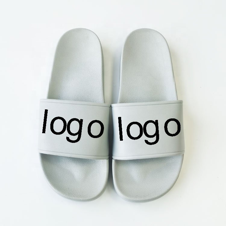 Fashion Latest Customized Designer Bulk PVC Oem China Footwear Slide-on Sandals Embossed Good Quality Comfortable Slide Slippers