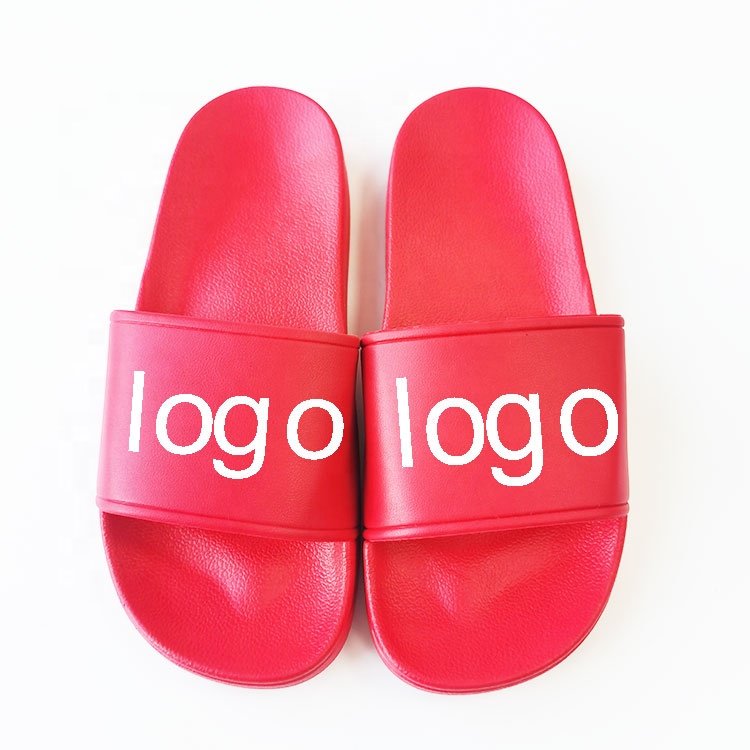 Fashion Latest Customized Designer Bulk PVC Oem China Footwear Slide-on Sandals Embossed Good Quality Comfortable Slide Slippers