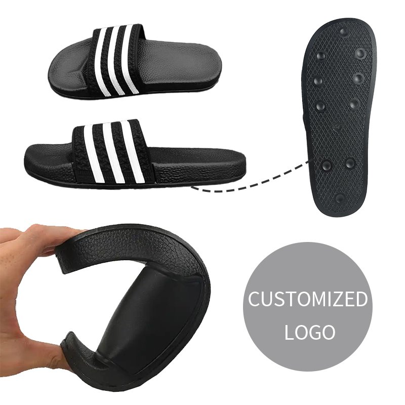 High quality custom printed slippers for men and women waterproof and non-slip for beach bathroom