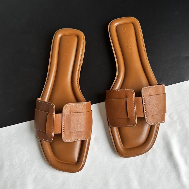 Hot Sale Designer Sandals Ladies Slippers Flat Sandals Open Toe Flip Flops Plus Size Women's Shoes Luxury Slippers Sandals