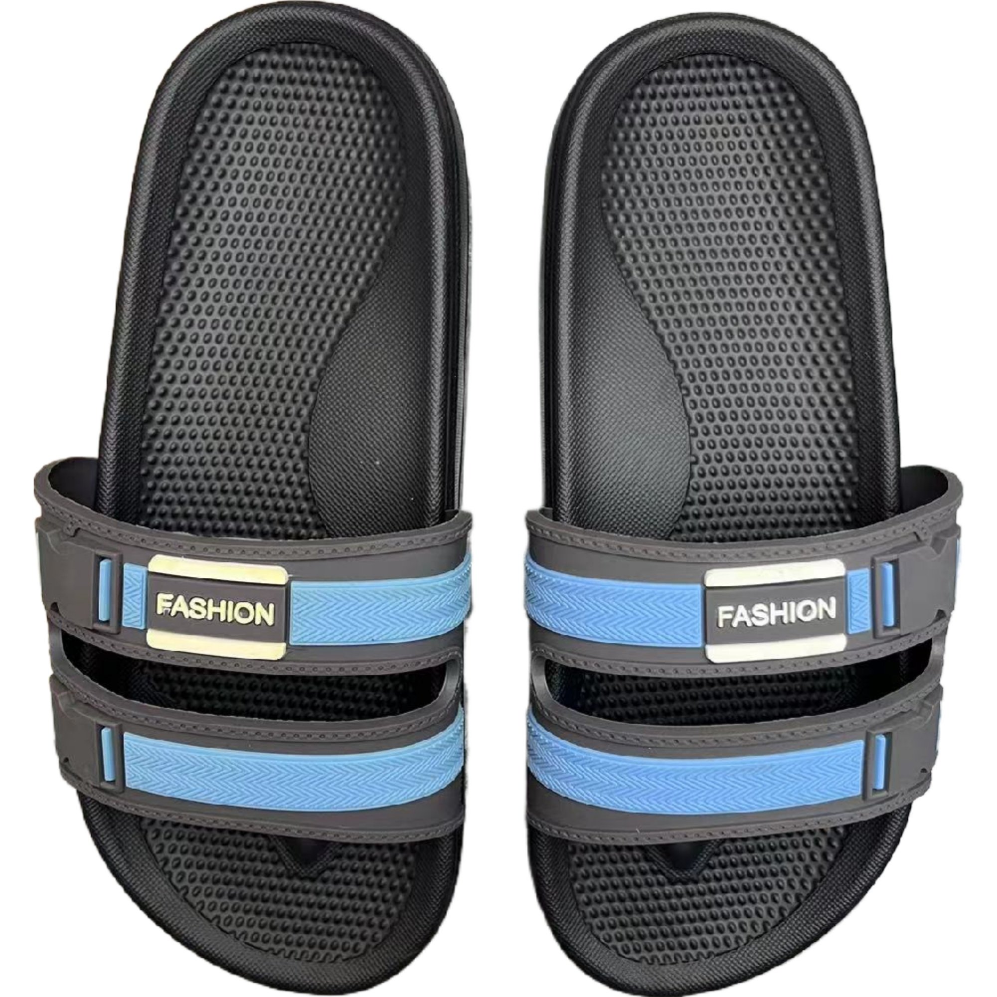Custom Logo Mens Slides Slipper Footwear Home Plain Flat Mens Slides Slippers Women's outdoor slippers