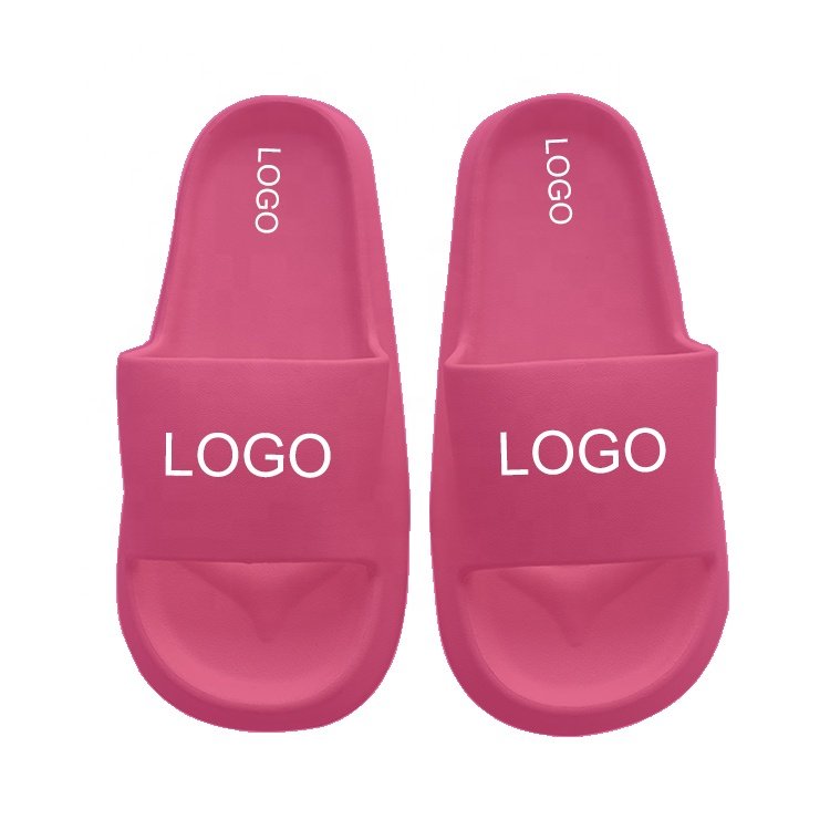 Unisex Fashion Custom Logo Slides Comfortable Sandal Bathroom Summer EVA Custom Cloud Slides Slippers for Women