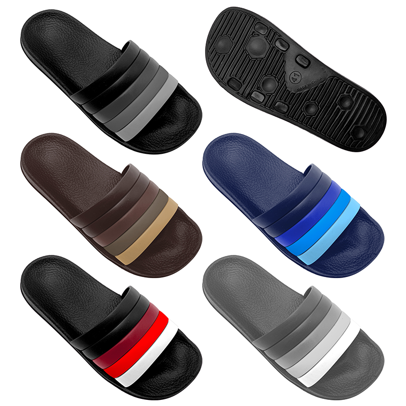 Beach Slides Pool Slipper Swimming Sandals Custom Logo Slides Women Thick Sole Chancletas De Hombre Mens Slides Slippers For Men