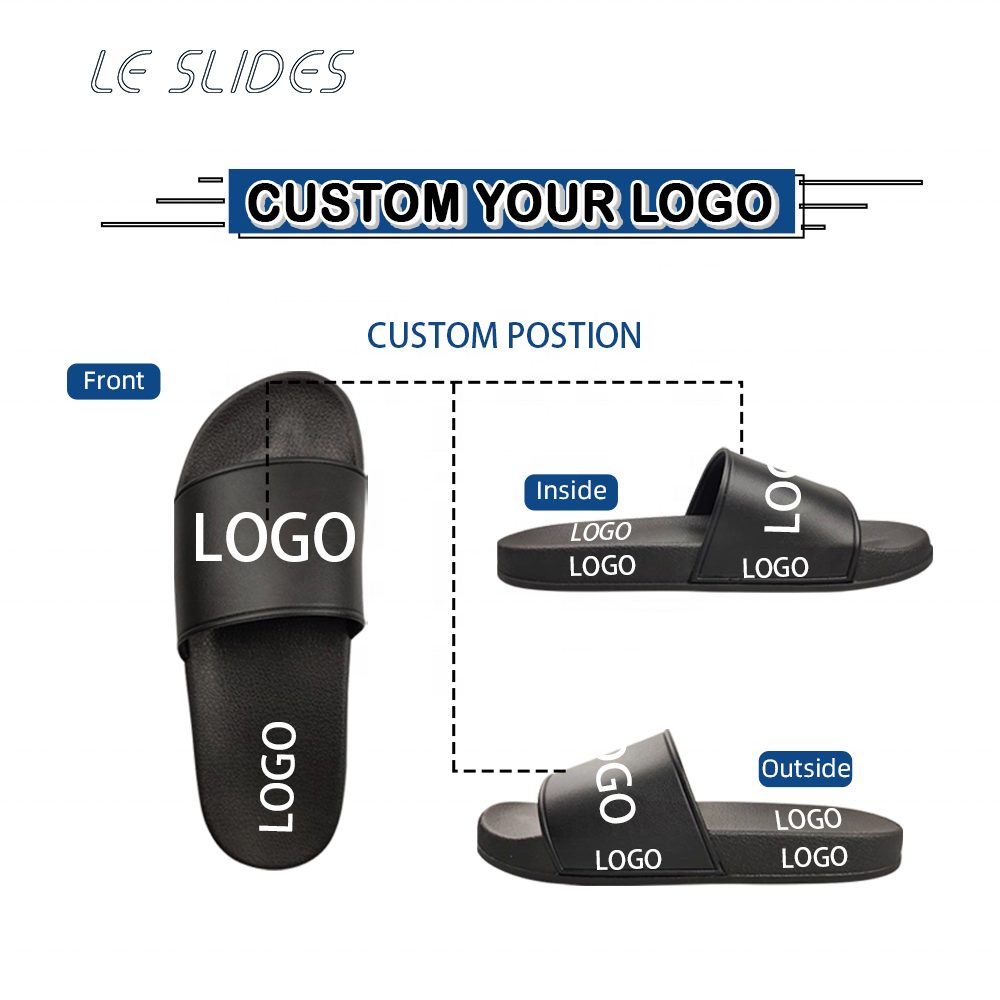 Fashion men slides slippers outdoor Latest design fashion men's slide sandal