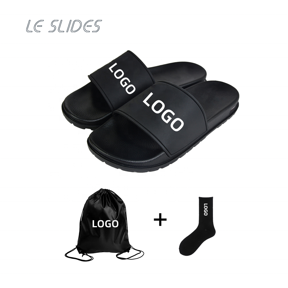 Fashion men slides slippers outdoor Latest design fashion men's slide sandal