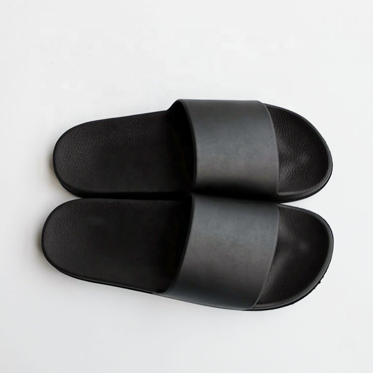 Wholesale Custom Logo Slide Indoor PVC Printing Slipper For Women Men