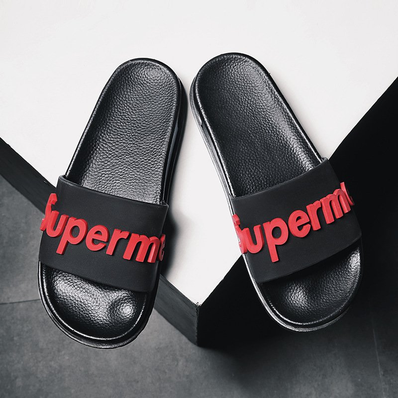 Summer Fashion Waterproof Flip Flop Massage Bottom air cushion Sandals Shoes Men pvc Pillow Slippers Bubble Slides For men