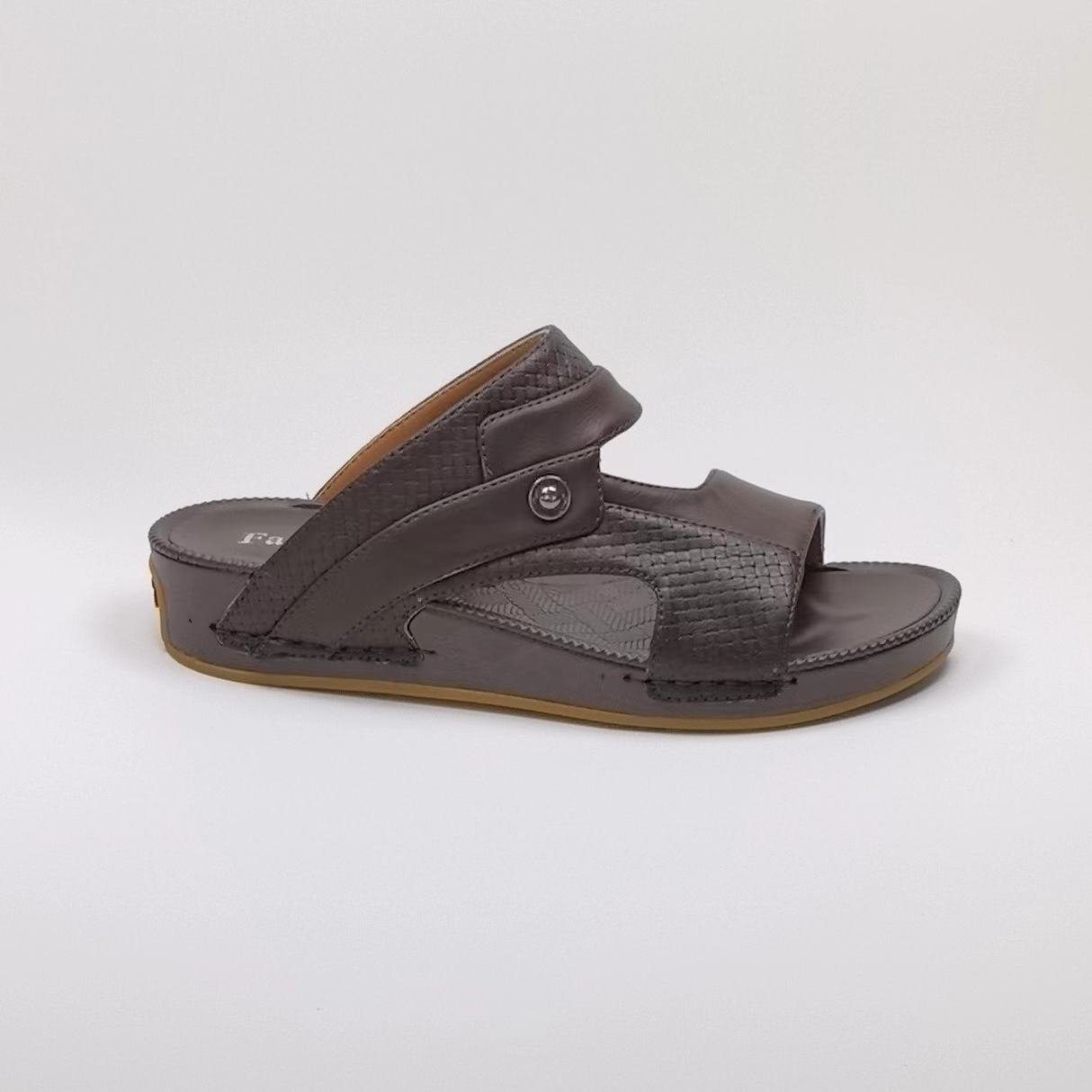 Summer Saudi Arabian Men's Slippers Wedge And Oriental Handmade Men's Sandals Big Size Beach Slide Men Slipper