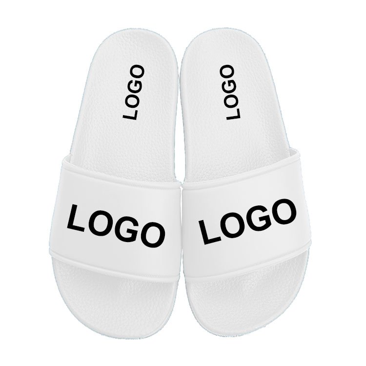 Super Soft PU Slides Beach Custom Slides Logo Plus Size Footwear Summer Cool Slipper custom slide slippers For Men Women