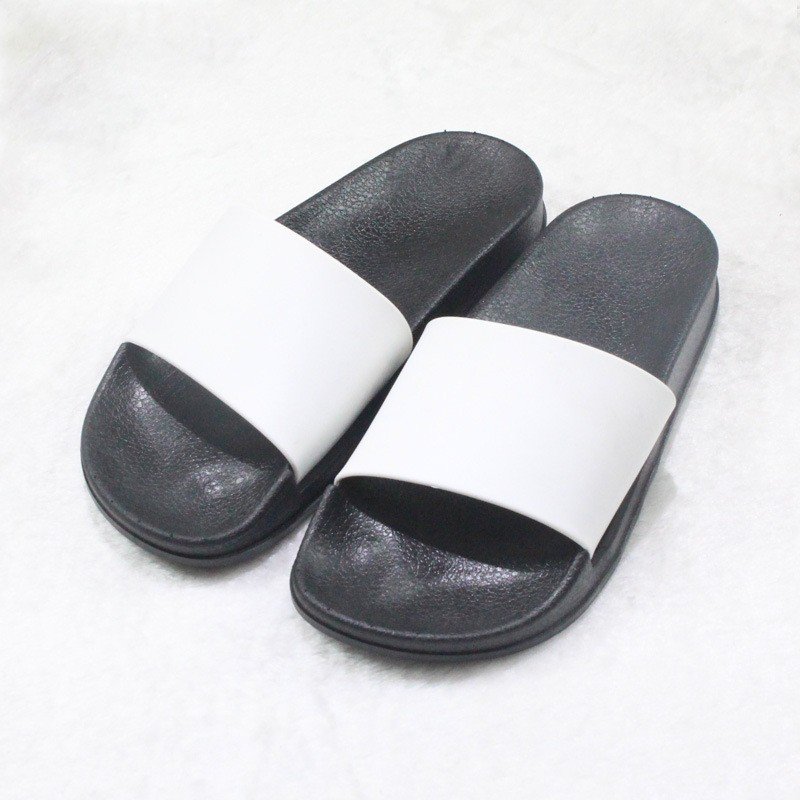 New Fashion Custom Logo hard-wearing quick-drying outdoor indoor PVC Women Men Slide Slipper