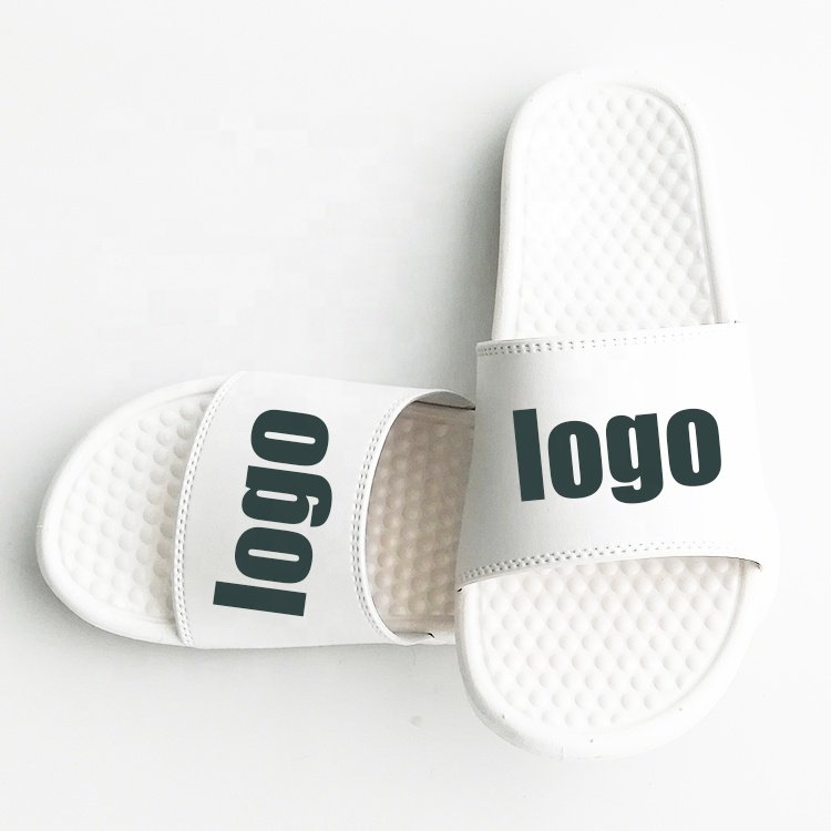 Women's Slippers Sandals Slides Footwear Custom Logo Designer Slides Sandal Slippers Logo Blank Custom Massage Slides