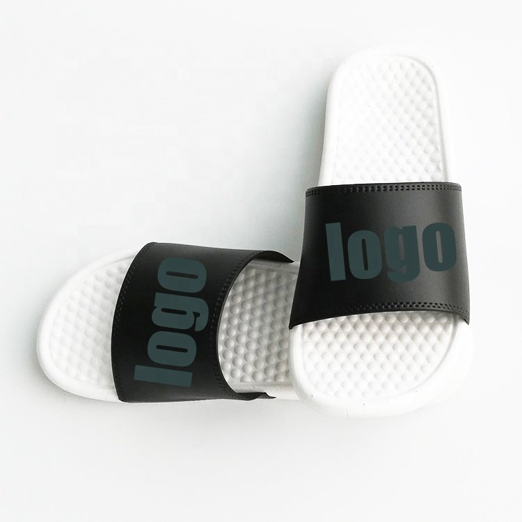 Women's Slippers Sandals Slides Footwear Custom Logo Designer Slides Sandal Slippers Logo Blank Custom Massage Slides