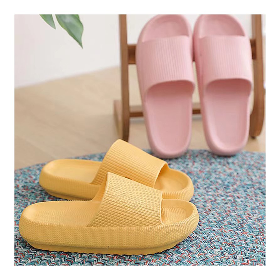 Fashion Women Slippers Personality Bread Slippers For Women Indoor And Outdoor Thick Soles Non Slip Flip Flops Woman Slides