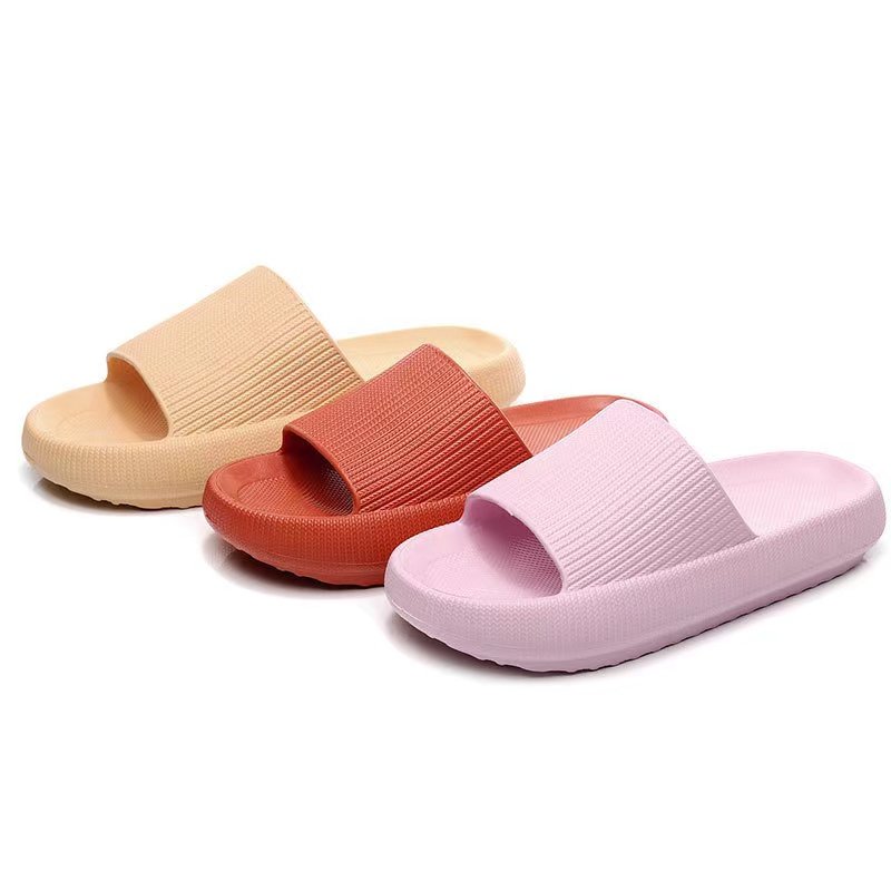 Fashion Women Slippers Personality Bread Slippers For Women Indoor And Outdoor Thick Soles Non Slip Flip Flops Woman Slides