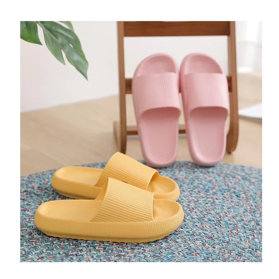 Fashion Women Slippers Personality Bread Slippers For Women Indoor And Outdoor Thick Soles Non Slip Flip Flops Woman Slides