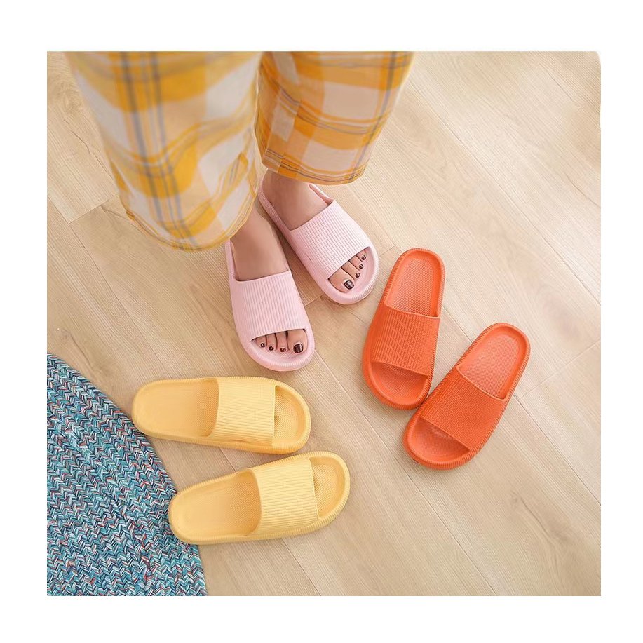 Fashion Women Slippers Personality Bread Slippers For Women Indoor And Outdoor Thick Soles Non Slip Flip Flops Woman Slides