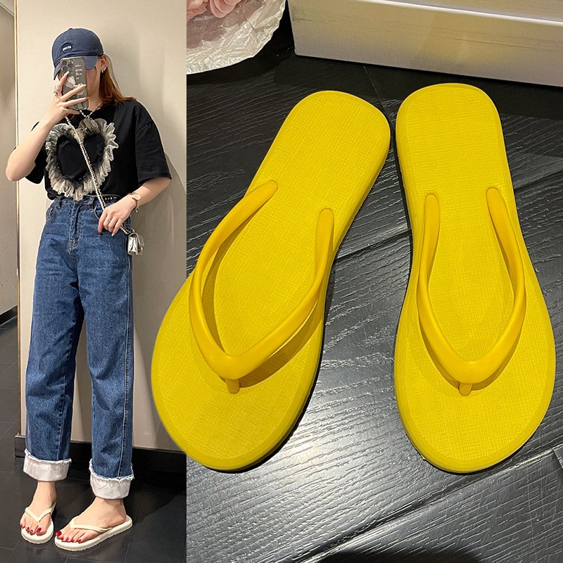 Sandals women summer flip-flops non-slip fashion casual beach shoes flat slippers sandals wholesale